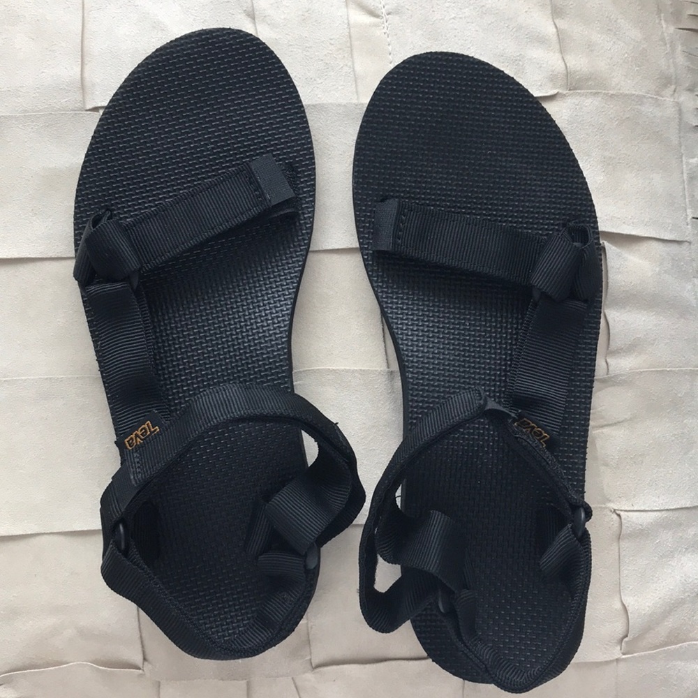 Brand new Black original women’s TEVA sandals
